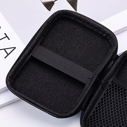 WUIOAUSXN Estojo de armazenamento Unidade de disco rígido com zíper Caixa de Bolsa para transporte,