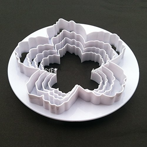 9pcs Roses Carnations Peony 3d Petal Cake Cutter Flower Fondant Icing