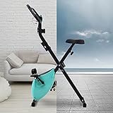 Comodidad y comodidad: el manillar ergonómico es cómodo de agarrar mientras monitorea tu frecuencia cardíaca e intensidad. La experiencia de asiento más alta se proporciona con asiento acolchado. El soporte para teléfono al alcance te permite disfrutar de un espectáculo favorito durante el ejercicio.