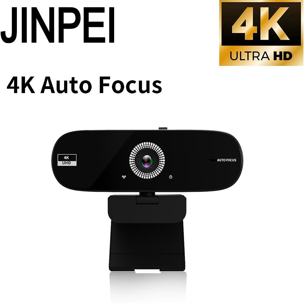 Autofocus Webcam with Privacy Cover (4K)