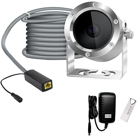5MP Underwater Aquarium Camera with Live Streaming and Long 32ft Cable