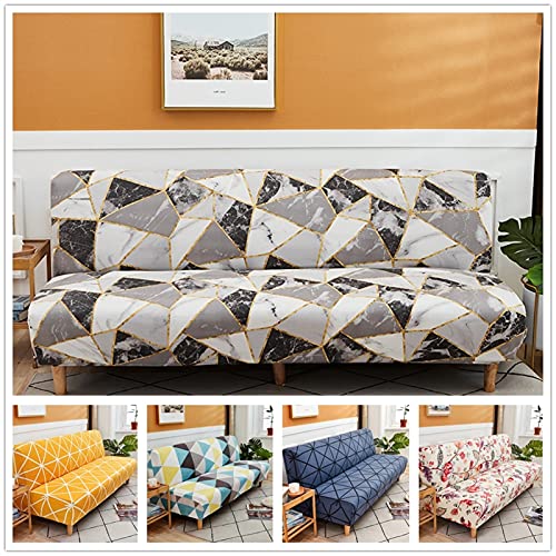 Housse de clic clac extensible L 190-210cm motif géométrique YSJ