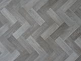 PVC Bodenbelag Vinylboden in Fischgrät-Optik, DIN-A4 Musterstück