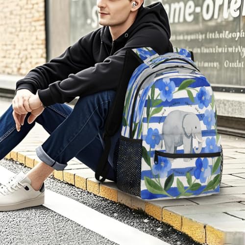 Mochila escolar de viaje ligera para proteger tu portátil de 15.6 pulgadas 7