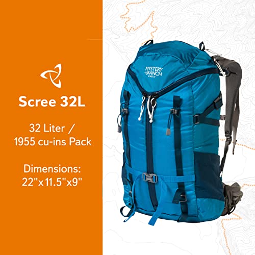Mystery Ranch Scree 32 Women's Backpack - Technical Daypack, Techno XS/S2