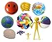 Produktbild StressCHECK Sensorisches Spielzeug | Ultimate Taktile Kit (10 Artikel) | Stress Bälle biegsam, Herren, Rainbow Orbit Ball, dehnbar, Man, echte  Sensory  Fiddle Toys geben Relief aus Stress