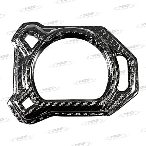 MOS Carbon Fiber Speedometer Upper Cover Compatible with Yamaha Zuma 125 2016-2021