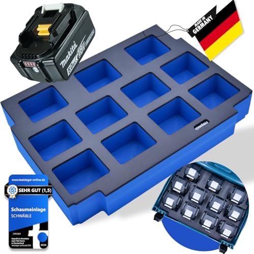 SCHWÄBLE® Schaumeinlage Schaumstoffeinlage für Makita Hobelmaschine DK