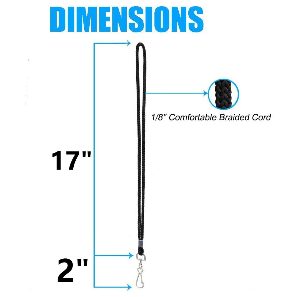 Soporte horizontal extra grueso para tarjetas de identificación con cremallera resellable impermeable (soportes con cordones, 100 unidades)