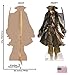Cardboard People Captain Jack Sparrow Life Size Cardboard Cutout Standup - Disney's Pirates of The Caribbean