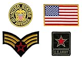 army patch chart 2019 Die Aufnäher sind mit einem Spezialkleber beschichtet, der durch Hitze schmilzt und sich dadurch gut mit den Textilien verbindet.