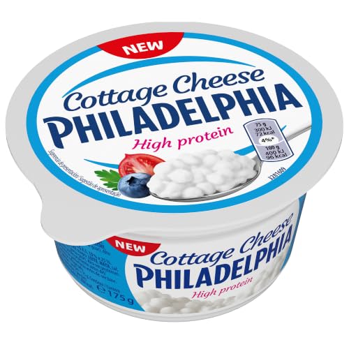Philadelphia Queso Cottage, Alto en Proteínas y Bajo en Grasas, 175 g