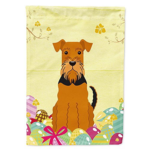Drapeau Airedale Pâques BB6041CHF pour remplacer les décorations extérieures fragiles - 2