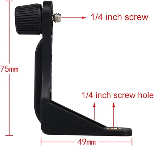 Miniatura 6 de VBESTLIFE Soporte binocular, en forma de L, trípode binocular estable, adaptador de montaje para observación de aves, estrella, luna