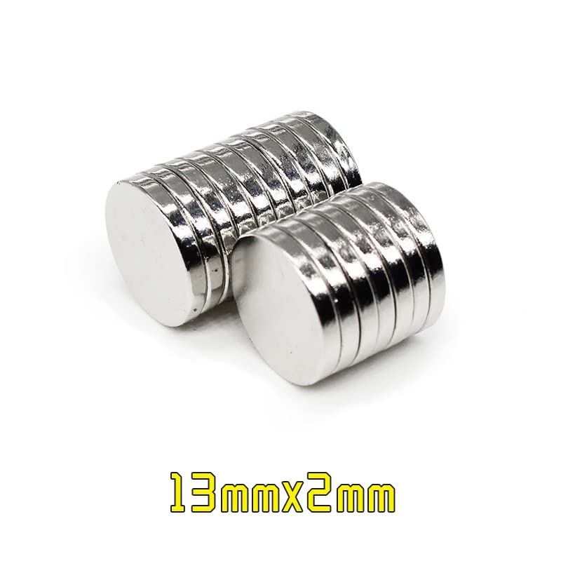 5/10/20/50/100 PCS 13 * 2 Round Neodymium 13mmx2mm Sheet Cylinder Rare Earth Magnetic Disc 13x2 mm Magnet(100PCS)
