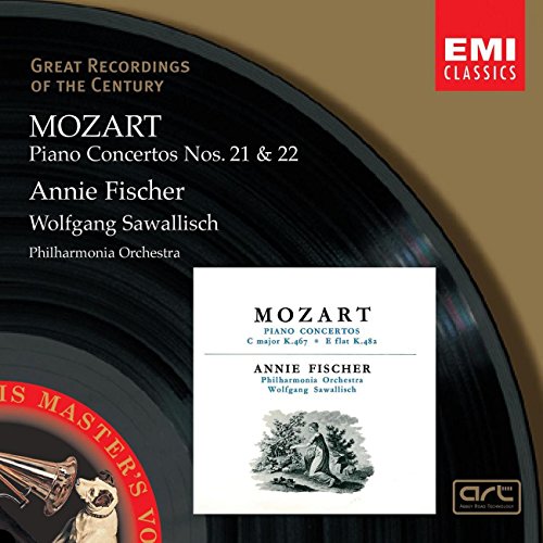 Mozart - Piano Concertos Nos. 21 & 22 (Klavierkonzerte) / A. Fischer · PO · Sawallisch - Annie Fischer, Wolfgang Amadeus Mozart, Wolfgang Sawallisch, Philharmonia Orchestra: Amazon.de: Musik