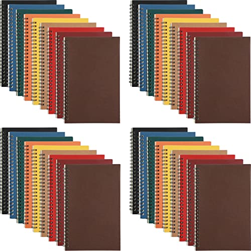 Image of Yahenda 36 Pcs Spiral Notebooks,1 Subject,Wide Ruled, Multi Color