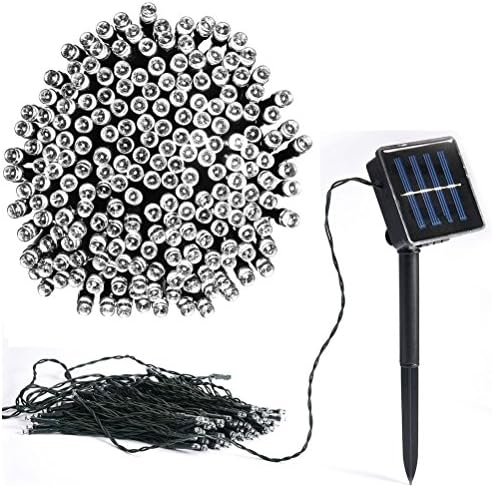 Solar Christmas Lights Outdoor, Solar Lights Outdoor Garden, Solar Powered Fairy Lights, Solar String Lights, 33ft 100 LED Waterproof 8 Modes Decorative Lights for Tree, Patio, Yard, Home, Party