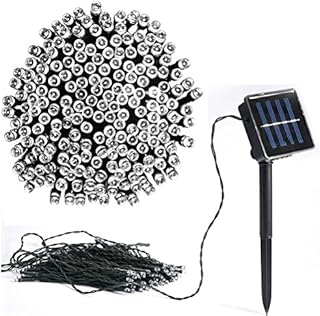 Solar Christmas Lights Outdoor, Solar Lights Outdoor Garden, Solar Powered Fairy Lights, Solar String Lights, 33ft 100 LED Waterproof 8 Modes Decorative Lights for Tree, Patio, Yard, Home, Party