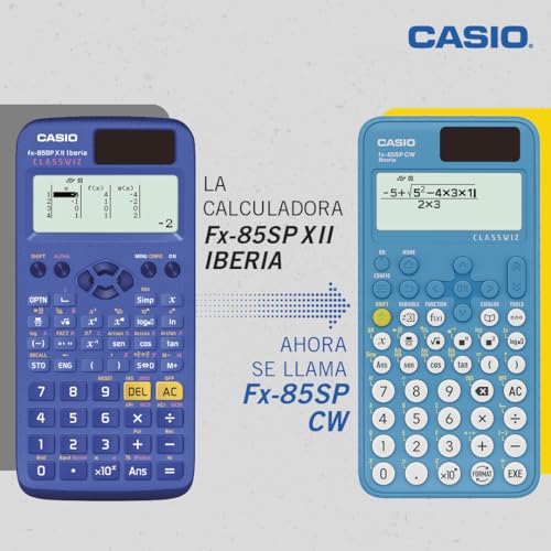 Calculatrice scientifique Casio FX-85SP CW avec plus de 300 fonctions