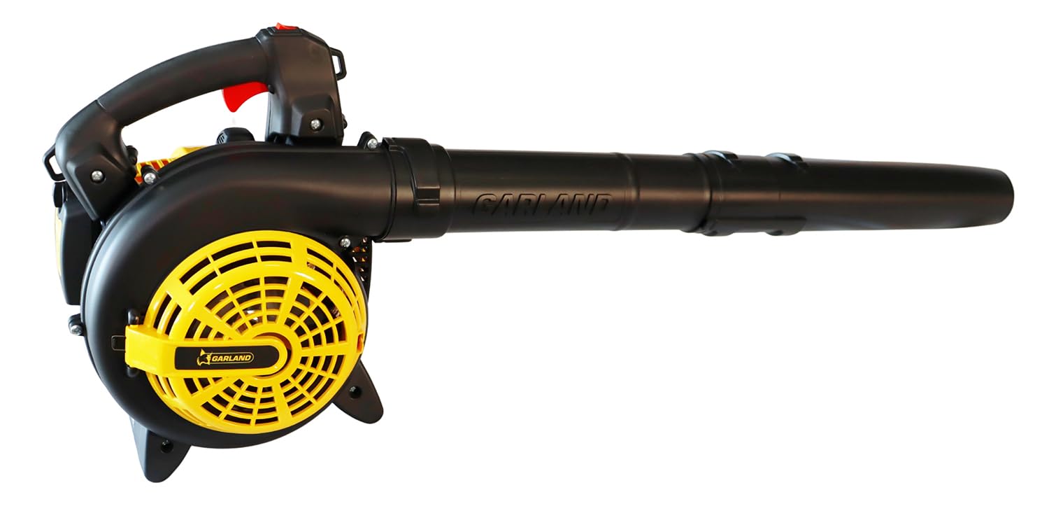 GARLAND Gas 550 G-V25 Soplador Aspirador Triturador Gasolina | 27,6 cc, 0,8 kW, 266 km/h, Función Aspirado y Recogida, Saco Incluido