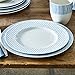 Noritake Blue Hammock 12-Piece Rim Dinnerware Set, Service for 4