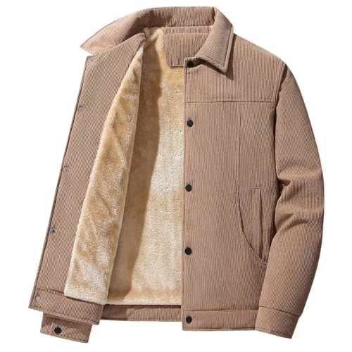 Generisch Giacca invernale da uomo e da uomo, a corda,