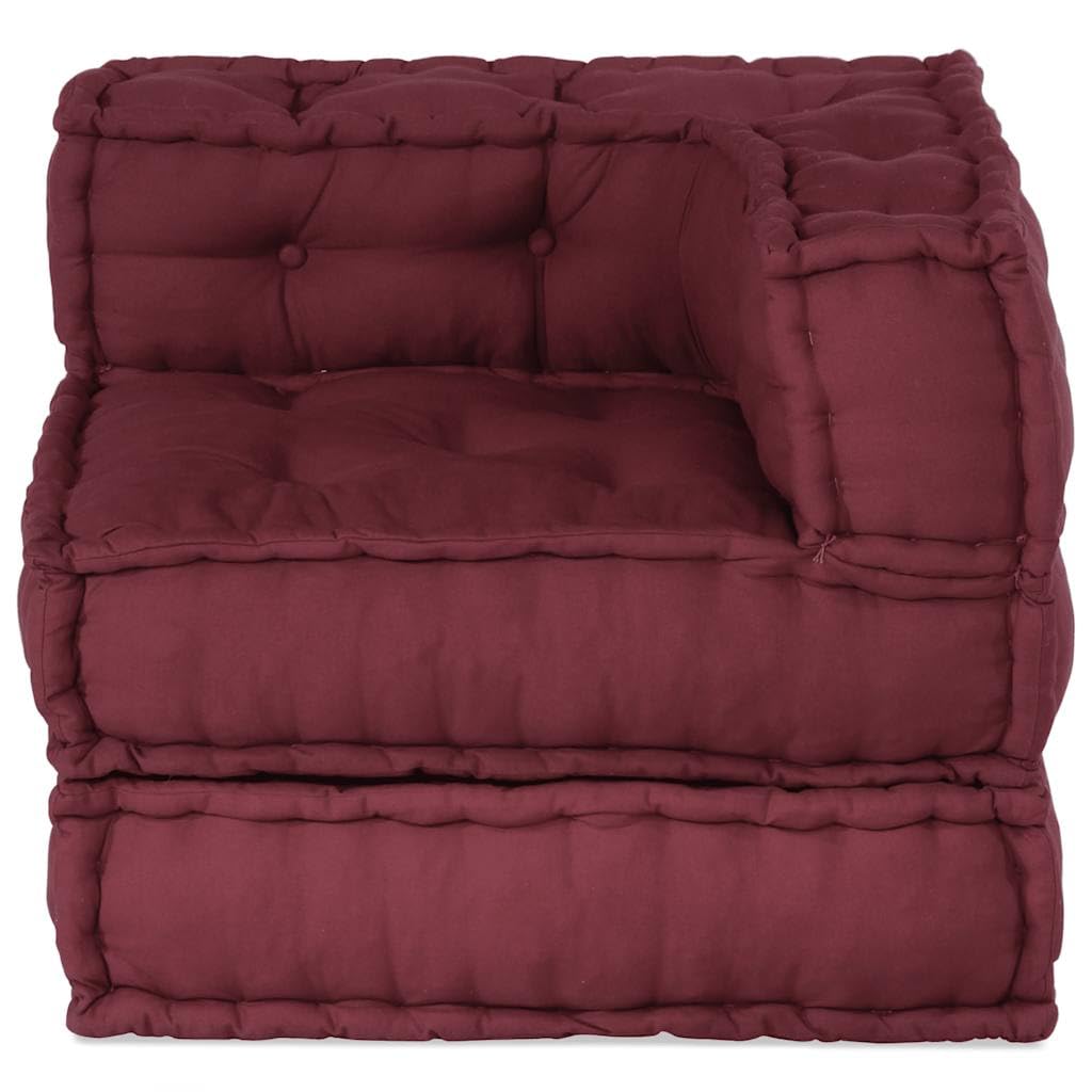 SYDE Sofá Modular Granate 70x70x54 cm | Relleno de espuma, algodón suave, diseño versátil, ideal para sala, cine en casa o porche