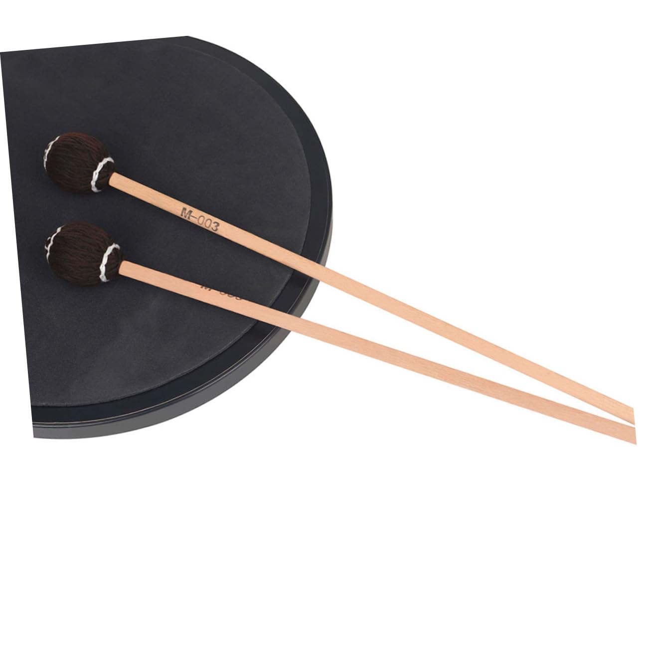ULDIGI Set of 2 High Density Maple Marimba Hammers Marimba Drumstick for Practice and Performance