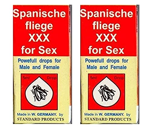 Original Inverma Spanish FLY Spanische Fliege Girl Strong SEX Drop Aphrodisiac Libido 5ml -2 Piece