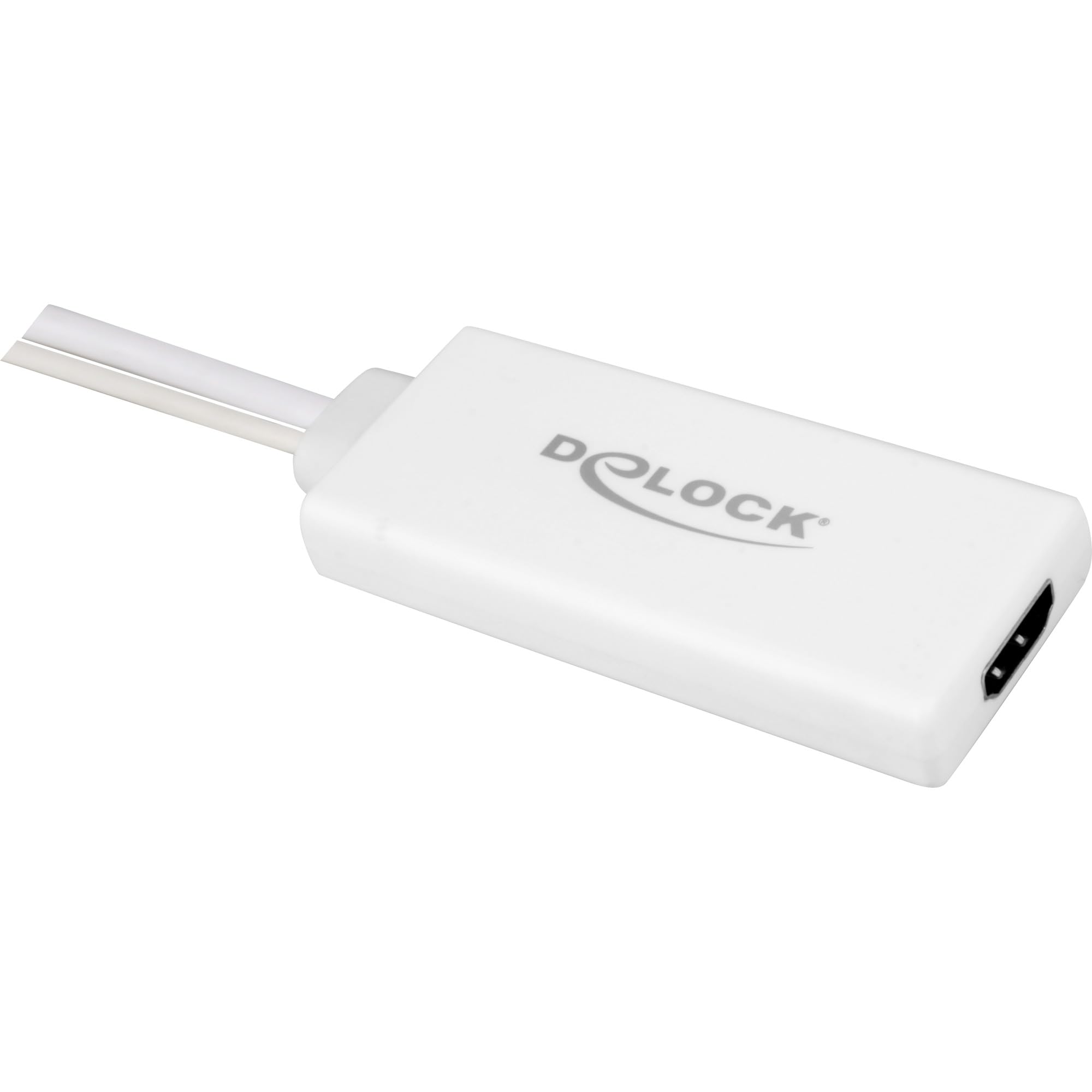 DELOCK 62460 - Adaptador VGA a HDMI, Audio