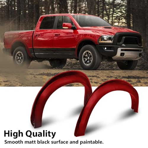 image for G-PLUS Fender Flares Compatible with Dodge Ram 1500 2009-2018 Factory 