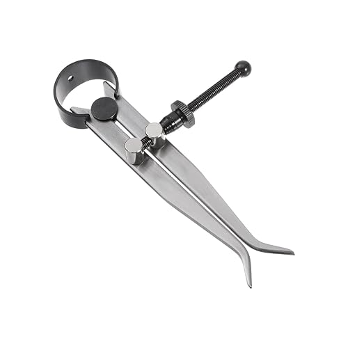 Miniatura 17 de HARFINGTON Pinza de junta de resorte de 12 pulgadas / 11.811 in de resorte ajustable dentro de la pinza con tuerca sólida para torno de madera