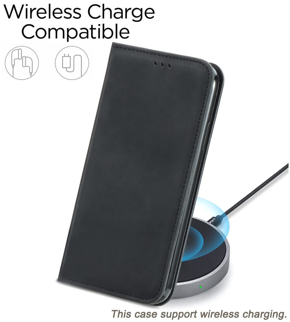 BAILI Setoso Cover Portafoglio Per Sony Xperia 5IV – Con Slot Carte, Cavalletto E Chiusura Magnetica