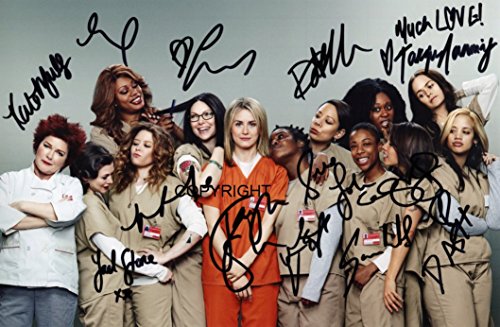 Photo dédicacée par les acteurs Orange is the new black + autographe imprimé certifié Cover