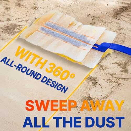 Image of Duster Refills for Swiffer Dustersl, 40 Count Heavy Duty Disposable Duster Replacement Heads for Efficient Cleaning （Yellow）