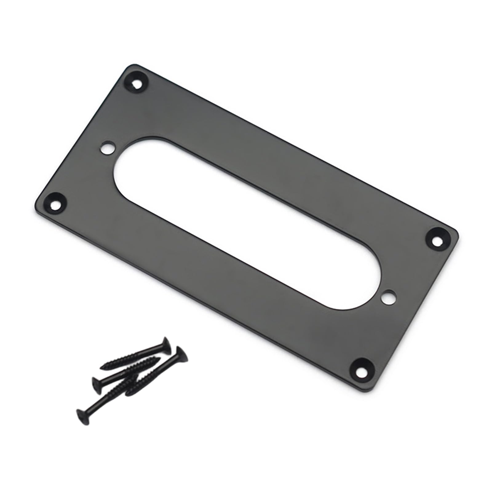 Maxtonser 92x46mm Guitar Pickup Converter Rings Humbucker to Single Coil Adapter for Various Model Enhancing Tone Easy Installatio