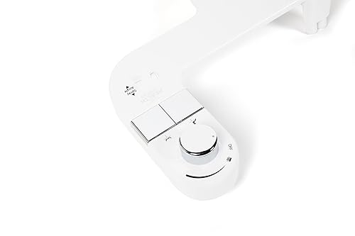 MIZU FLOW - Non-Electric Bidet Attachment for Toilet Seat, Adjustable