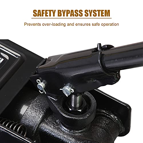 Hpdmc 3 Ton (6,000 Lb) Capacity, Black Jack Hydraulic Trolley Service/Floor Jack (Fits: Suvs And Extended Height Trucks) #TOP6