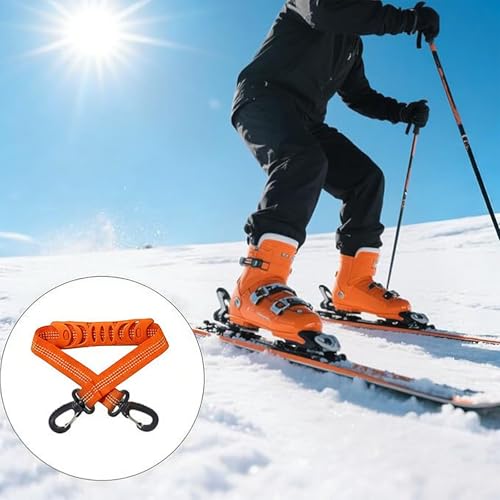 Sangles de transport pour skis multifonctions avec traction intégrée x4 - 5