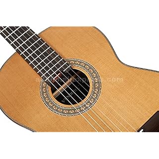 CJWSLYT Guitare professionnelle faite à la main 99,1 cm avec dessus en cèdre/corps en palissandre massif + étui rigide… - Les Beatles, Paul McCartney, John Lennon, RIngo Starr, George Harrison CJWSLYT Guitare professionnelle faite à la main 99,1 cm avec dessus en cèdre/corps en palissandre massif + étui rigide… – Image 2