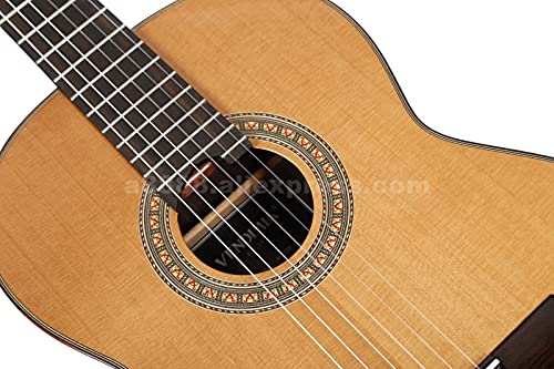 CJWSLYT Guitare professionnelle faite à la main 99,1 cm avec dessus en cèdre/corps en palissandre massif + étui rigide… - Les Beatles, Paul McCartney, John Lennon, RIngo Starr, George Harrison CJWSLYT Guitare professionnelle faite à la main 99,1 cm avec dessus en cèdre/corps en palissandre massif + étui rigide… – Image 3