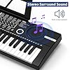 Best Yamaha Arius Digital Piano - Top 5 Expert Reviews & Picks 45 61 keys keyboard piano, Electronic Digital Piano with Built-In Speaker Microphone, Sheet Stand and Power Supply, Portable piano Keyboard Gift Teaching for Beginners #1