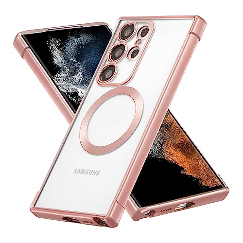 Coque Samsung S22 rose transparente idéale pour sécuriser vos trajets en voiture