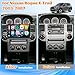 Roinvou 2+64G Radio for Nissan Rogue X-Trail 2003 2004 2005 2006 2007 Android 13 Car Stereo Wireless Carplay, 10.1 inch Touch Screen for Nissan Rogue Android Auto + Backup Camera