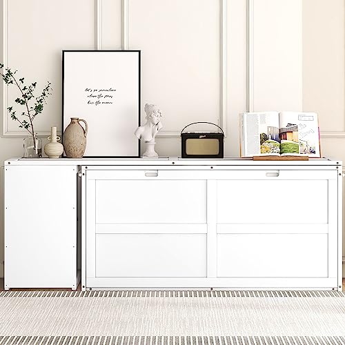 GDFStudio Boden Queen Murphy Bed with Storage