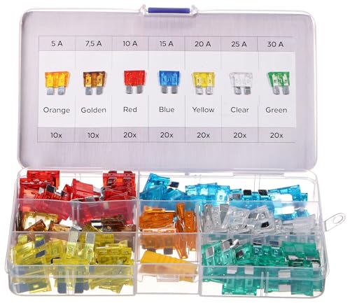 Satz Flachsicherungen MECHANIC FUSE SET 1, 5-30A, 120 Stk.