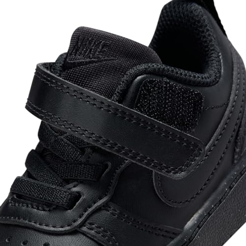 Nike Kids Court Borough Low Recraft Shoes Sneaker, Black/Black-Black, 5 US Unisex Toddler