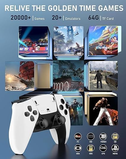 Image of Smartcam GD30 Retro Game Console Game Stick VAYAVA GD30 Super Console Classic Video Game 2 Player