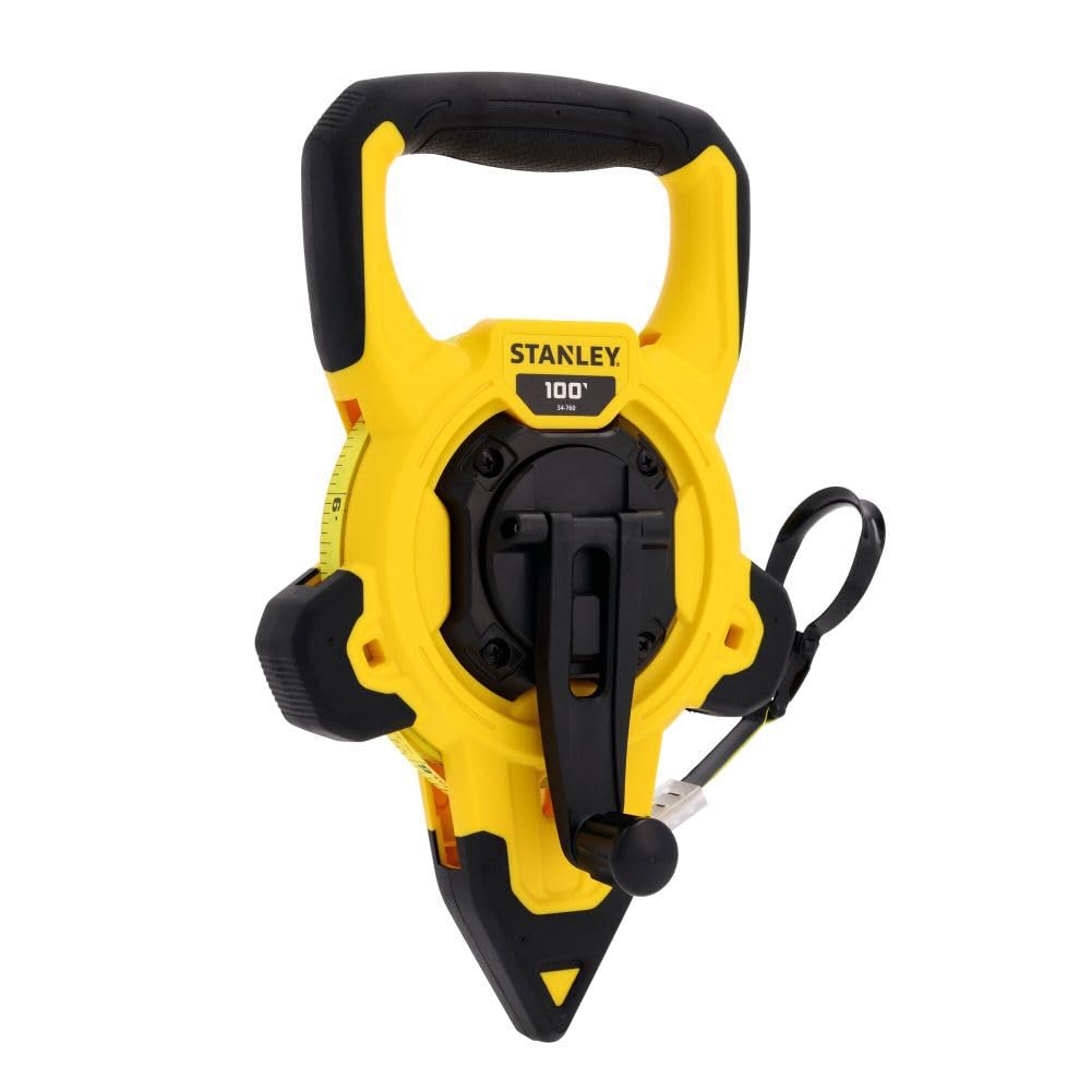 Stanley 34-760 100 PowerWinder - Cinta larga de fibra de vidrio
